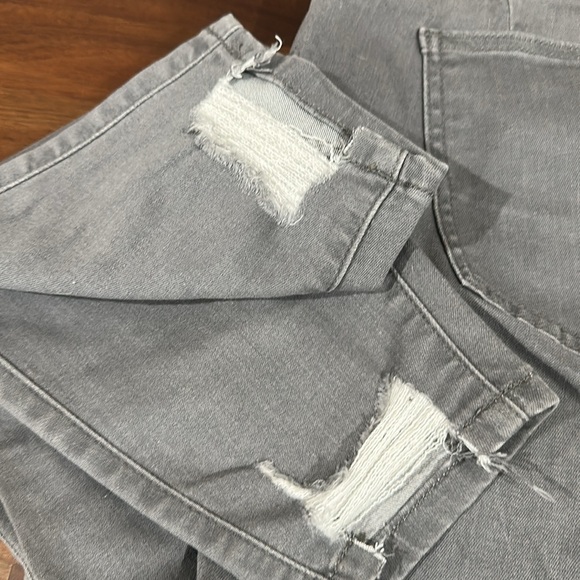 torrid grey super soft bombshell skinny jeans size 20 regular - Picture 3 of 4